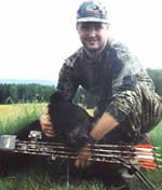 Prostaffer Markus with his Maine Black Bear